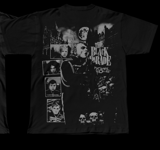 Polera Regular Fit Black Parade, MCR