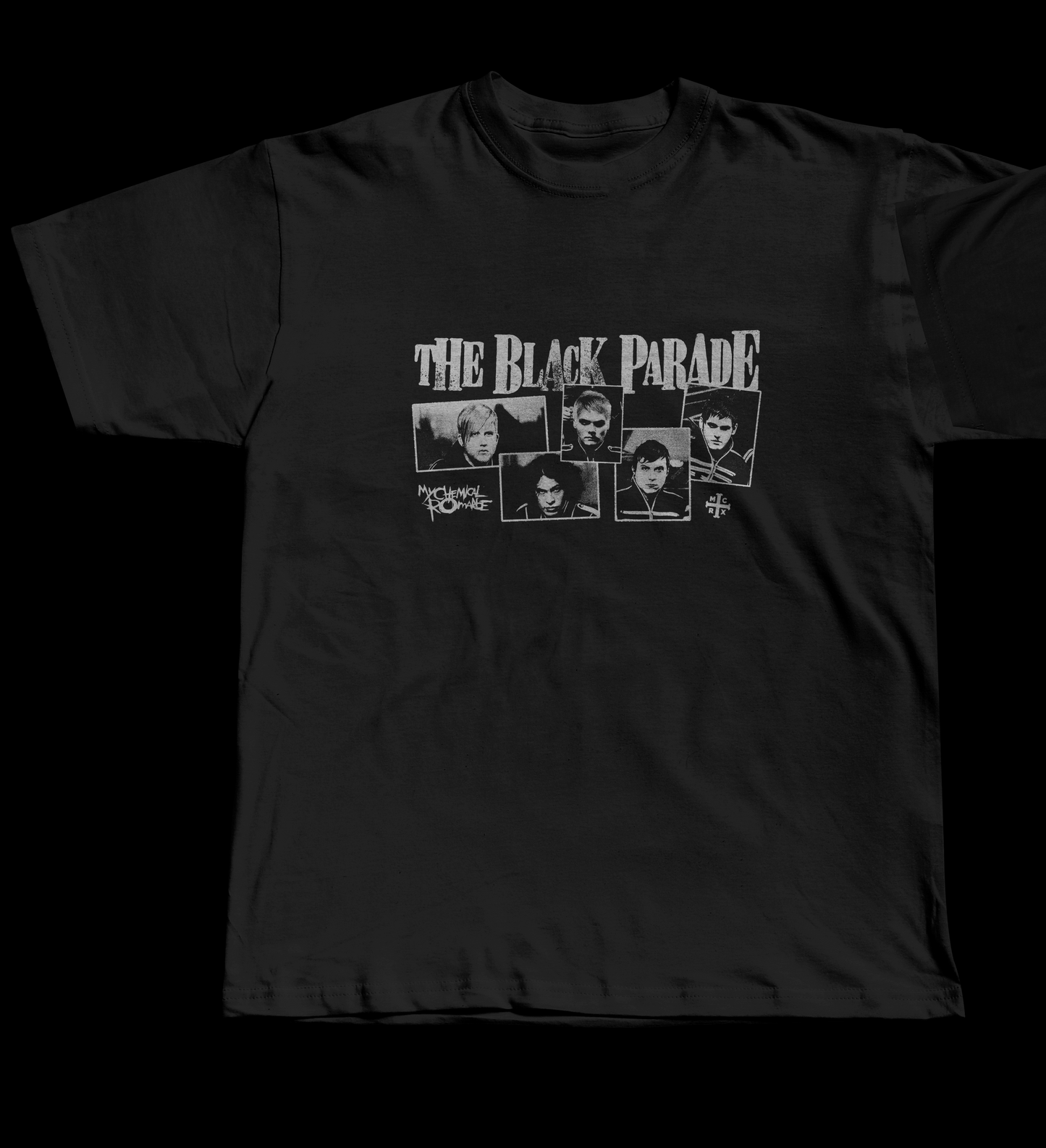 Polera Regular Fit Black Parade, MCR