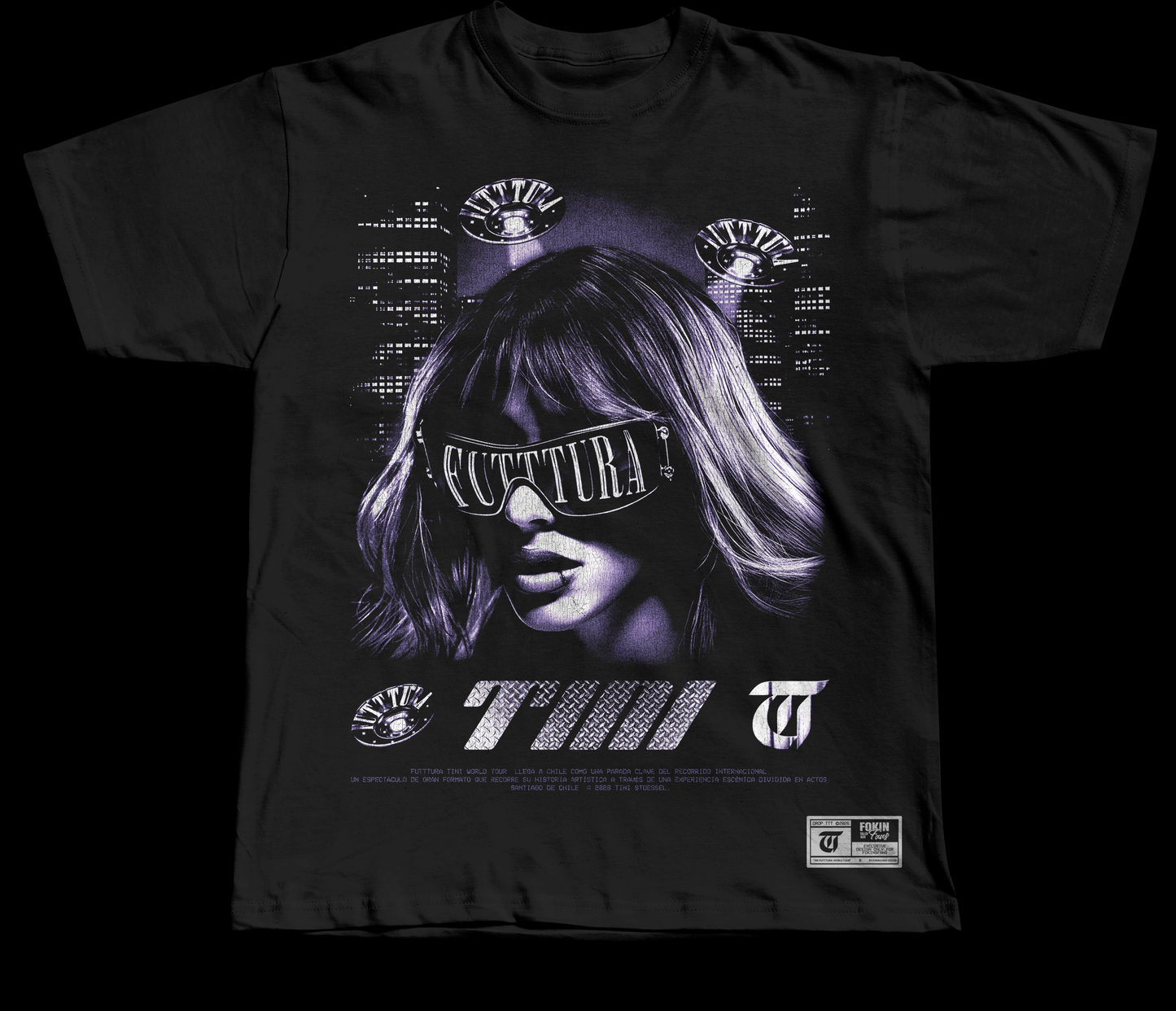 Polera Regular Fit Futttura, TINI